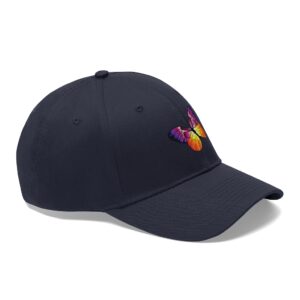 Unisex Twill Hat – Butterfly