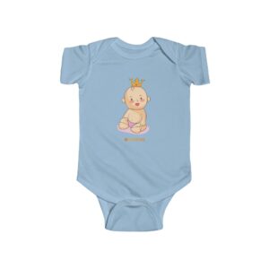 Infant Fine Jersey Bodysuit – Baby King(Vanila)