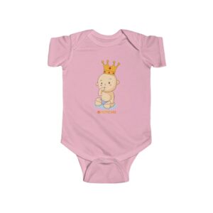 Infant Fine Jersey Bodysuit – Baby Queen(Vanila)