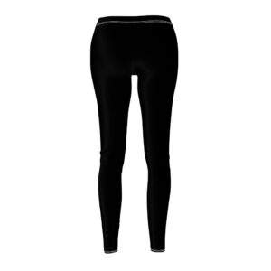 Women’s Cut & Sew Casual Leggings – Prepgears Full(Black)