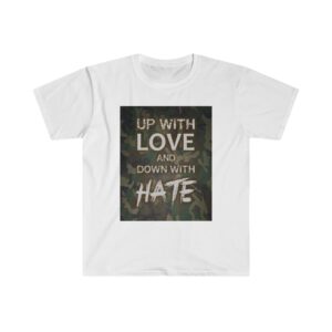 Men’s / Unisex Softstyle T-Shirt – Up with Love Camo Dark