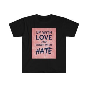 Men’s / Unisex Softstyle T-Shirt – Up with Love Camo Light