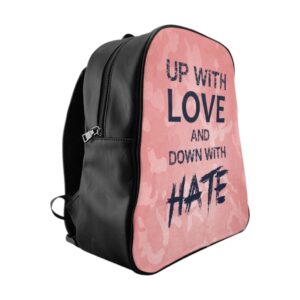 School Backpack – Up with Love Camo Pink