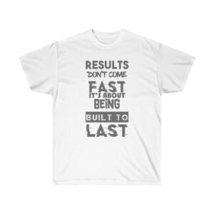 Men’s Short Sleeve Tee – Result Don’t Come Fast